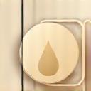Kleb-Vignette Icon mit einem Aufkleber für die Windschutzscheibe